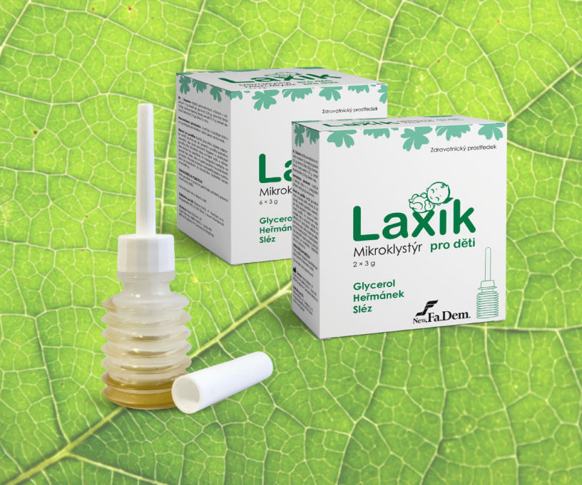 Laxík mikroklystýr pro děti