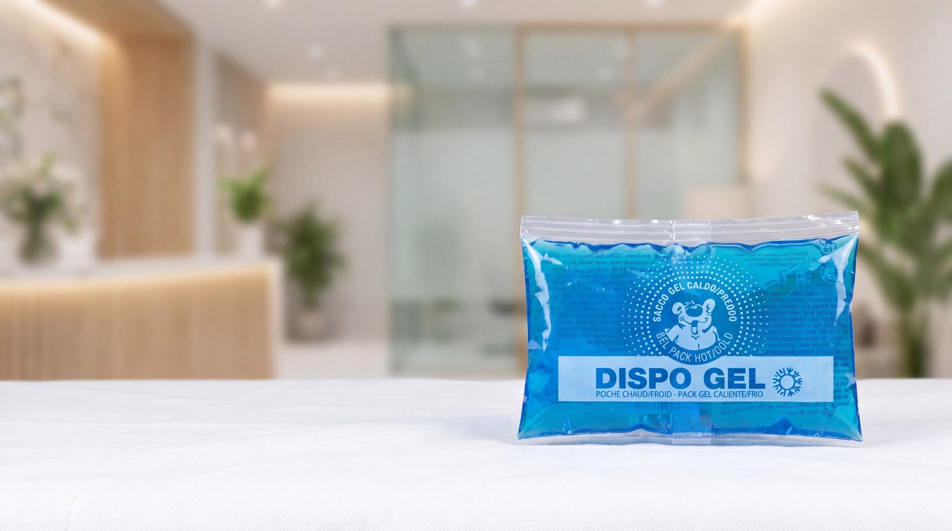 Gelový polštářek DISPO GEL – nahřátí a chlazení